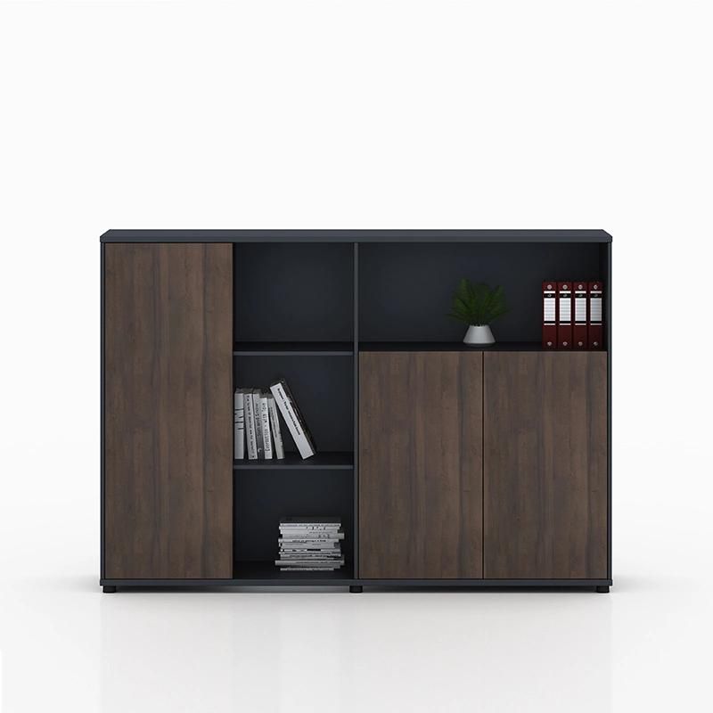 Custom Luxury Office Depot Modern Executive L Shape Wooden Furniture Wood Filing Cabinets