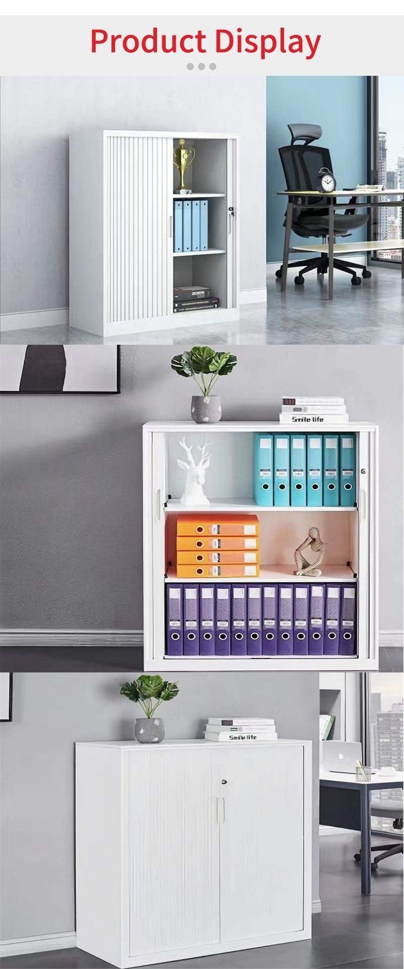 Metal Shutter Door Office Furniture Tambour Storage Cabinet