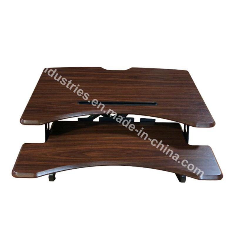 Sit to Stand Gas Spring Computer Table Riser Height Adjustable Desk Converter