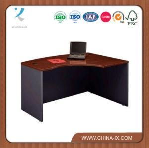 Economical Bow Front Right L-Desk