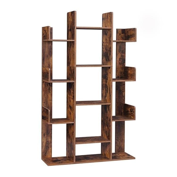 Open Back Standing Storage Bookshelf