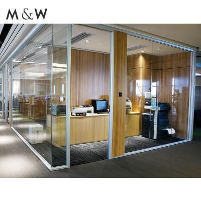 Factory Wholesale Furniture Manufacturer Soundproof Glass Wall Office Partition