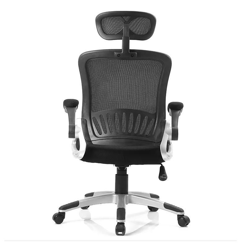 Ergonomic Executive Mesh Chair Lift Adjustable Armrest with Headrest