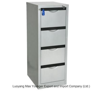 Factory Direct Price Vertical 4 Drawer Steel Filing Documents Storage Cabinet with Lock Key