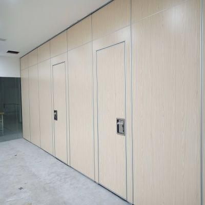 Office Acoustic Removable Wall Folding Door Partitions for Conference Hall