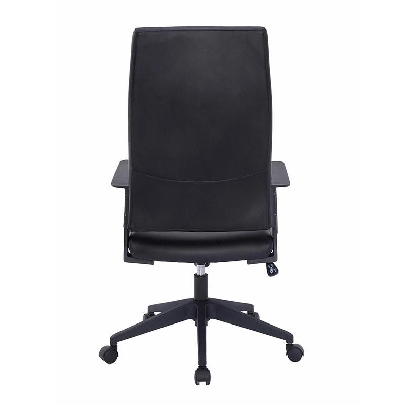 MID-Back Fixed Armrest Leather Computer Executive Office Chair