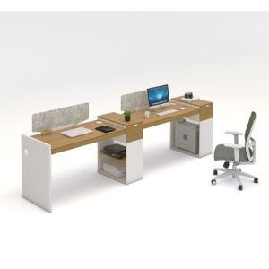 Comfortable 2 4 Person 6 Seater Office Workstation L-Shape Desk