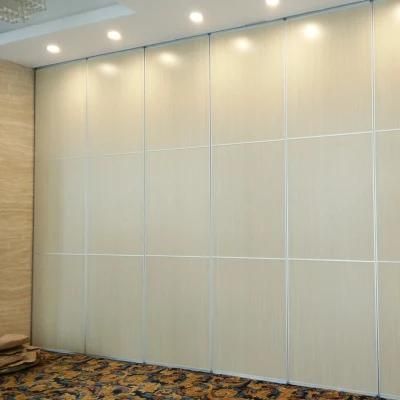 Meeting Room Movable Divider Wood Wall Partition Soundproofing