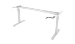 Best modern Metal Hand Crank Height Adjustable Desk with Three Colors Options