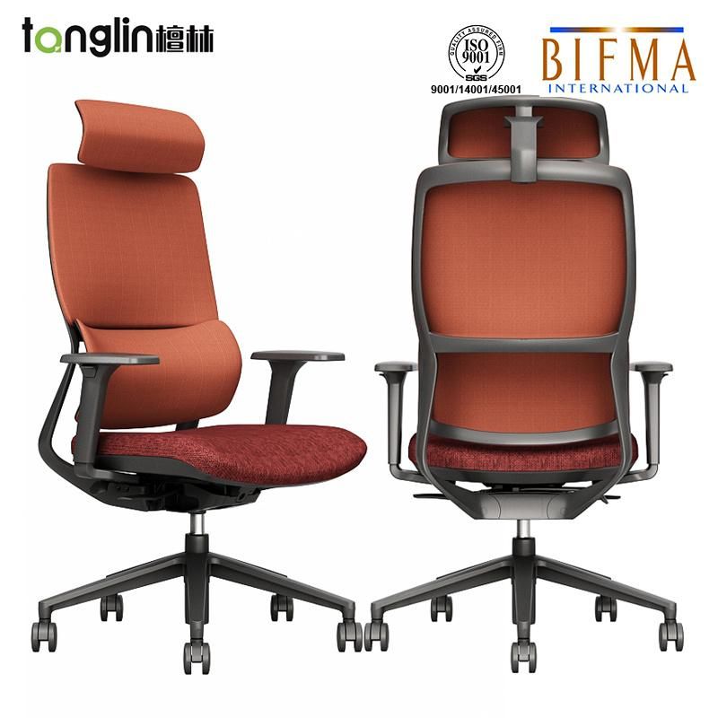 Ergonomic Chair Swing Back Adjustable Armrest