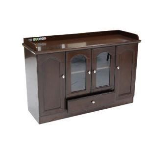 Manufacturer Modern Small Wooden Glass 3 Doors Display Cabinet Bookcase Office Filing Cabinets