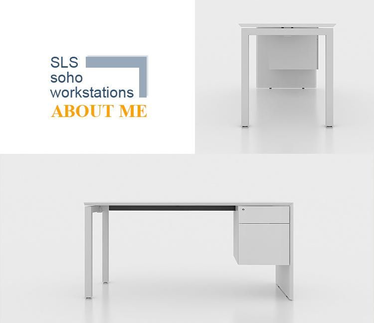 Simple Wholesale Standard Size Modern Veneer Furniture Wood Tables Desk Office for Home Office