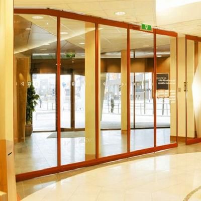 Glass Mobile Wall to Divide The Rooms Aluminium Frame Glass Partition