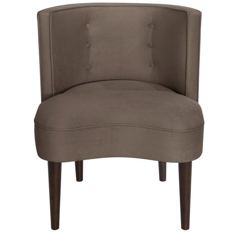 Coffee Design Fabric Arm Lounge Velvet Restaurant Upholstered Living Room Chair