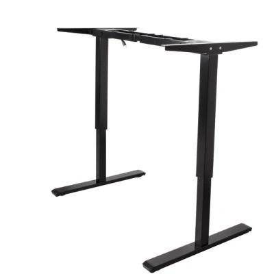 Ergonomic Computer Table Metal Steel Frame Height Adjustable Home Office Furniture Desk