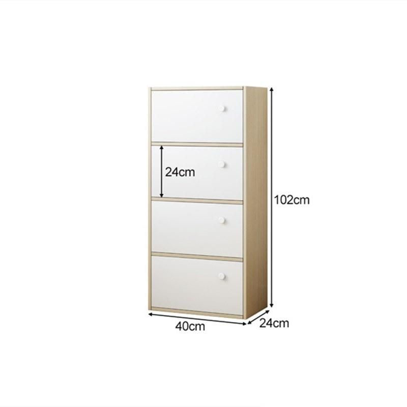 Bookcase Simple Modern Free Combination Lattice Cabinet Storage Storage Cabinet Large Capacity Simple Landing Small Bookcase with Door