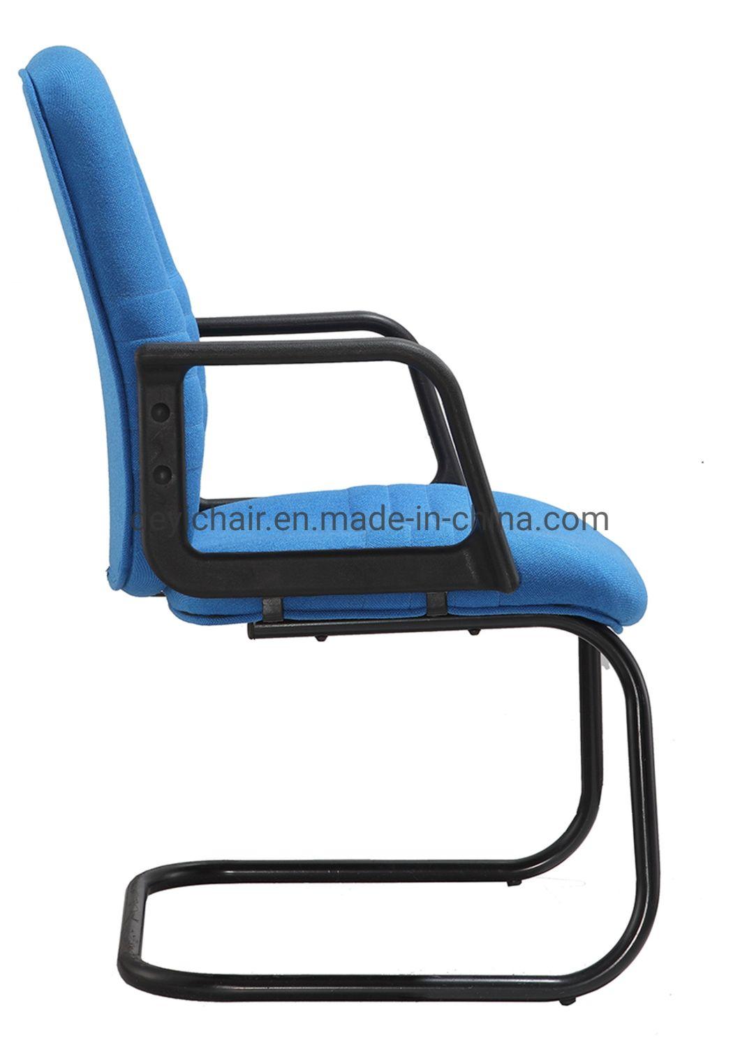 25mm Tube 2.0mm Thinckness Metal Coated Black Frame with PP Arms Medium Back Conference Chair