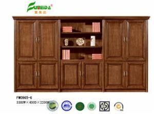 MDF High End Wood Veneer High Quality Office Cabinet