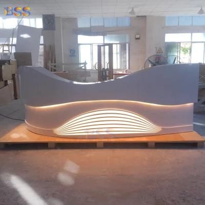 Modern Design Reception Counter Front Desk Receptionist Desk