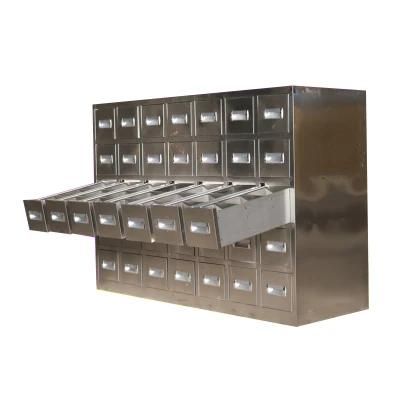 Stainless Steel Hospital Pharmacy Multi Drawers Drug Cabinet