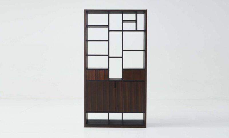 Fs32 Bookcase, Eucalyptus Color Bookcase, Latest Design Bookcase in Home and Hotel Furniture Custom