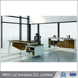 Fashionable Office Furniture Manager Desk with Metal Frame (CM72)
