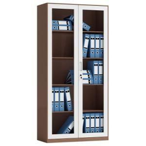 Made in China Glass Cabinet Cheap Steel Office Furniture