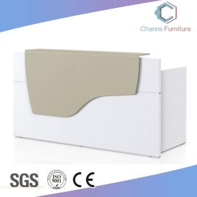 Durable Wooden Counter Office Furniture Creative Hotel Reception Desk