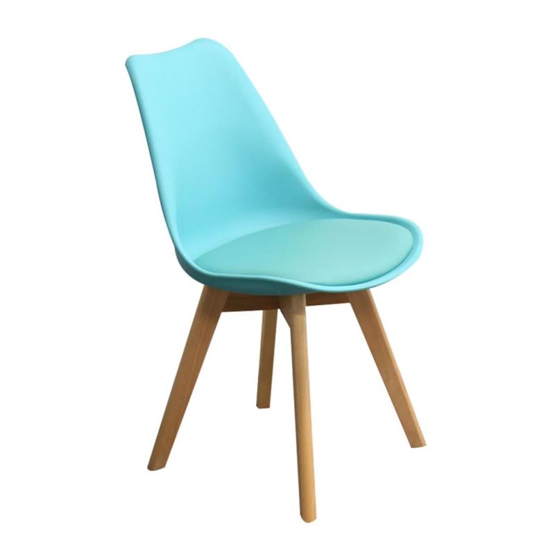 Home Furmiture Wooden Legs PU Leather Nordic Dining Furniture Dining Chairs
