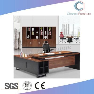 Modern Furniture Home Metal L Shape Working Hotel Office Desk (CAS-MD18A52)