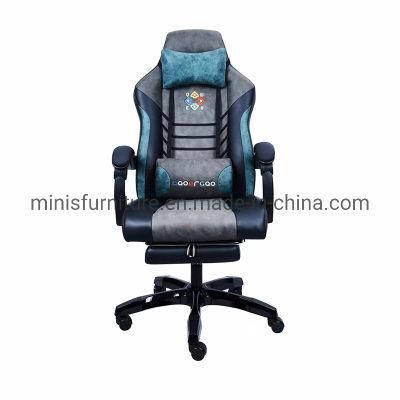 (MN-OC321) New Arrival Office Furniture Rotary Racer Gaming Chair with Foot Stool