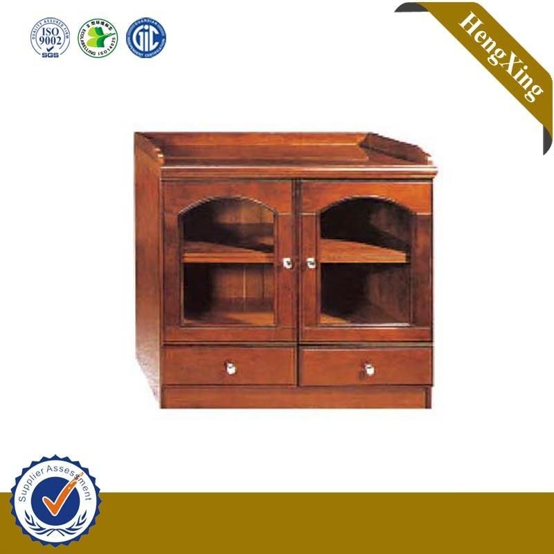 Modern Custom Solid Wood Office Room Vanity Cabinet Bookcase (HX-RD083)