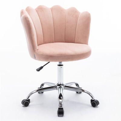Comfort Upholstery Velvet Design Swivel Dressing Home Office Chair