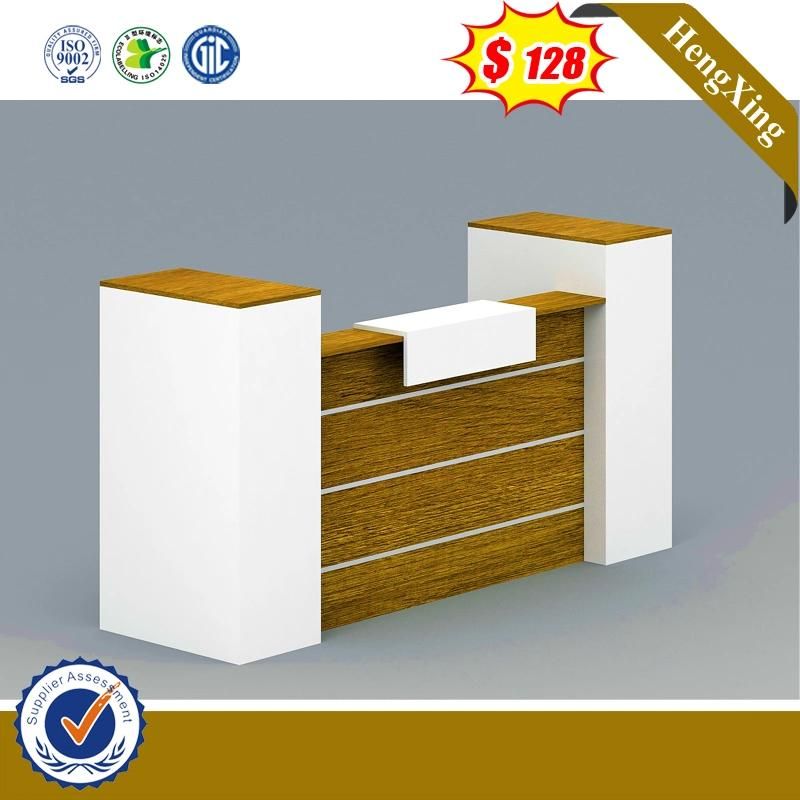 Modern Design OEM Wooden Melamine Office Hotel School Reception Desk