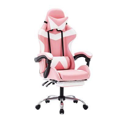 Pink Ergonomic Boss Office Gaming Desk Chair