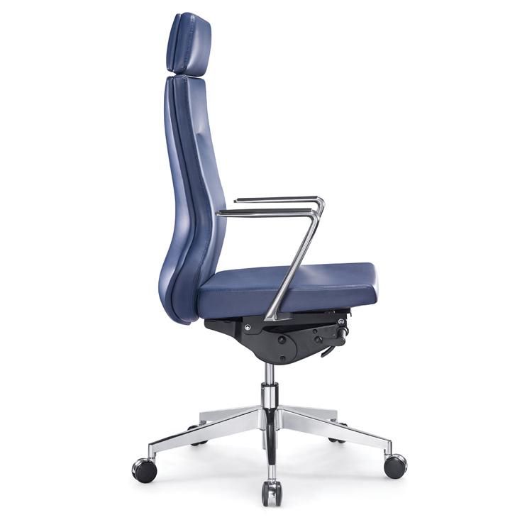 Modern Design High Back Aluminum Type Office Chair with Headrest