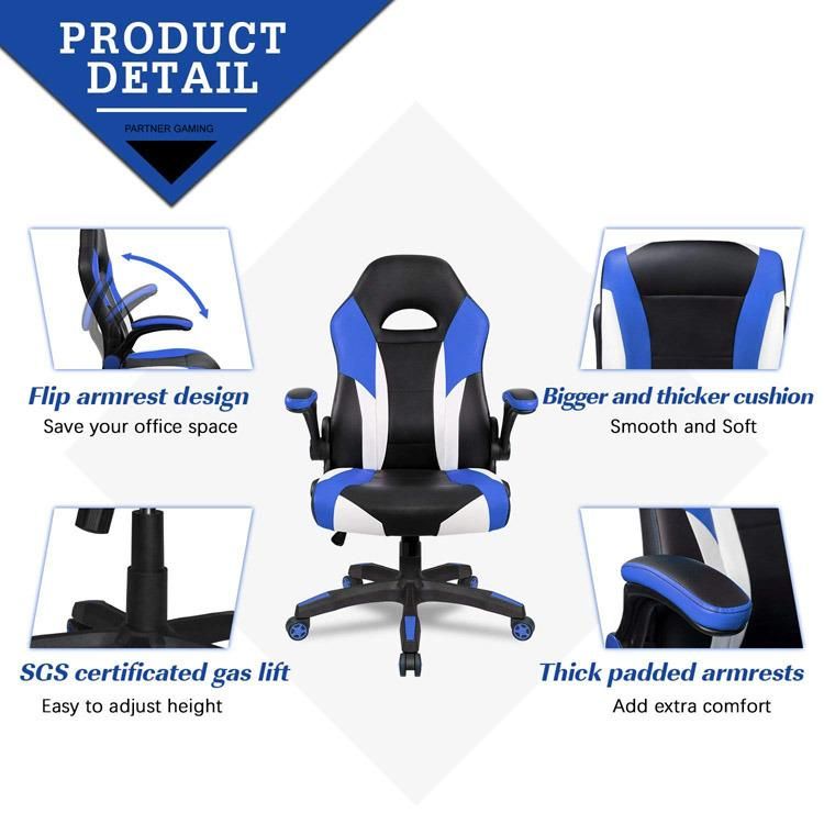 (PANCL) Partner PC Computer Office Desk Gaming Racing Chair