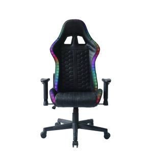 High Quality Racing Style Office Chair RGB Gaming Chair LED Light Racing Chair for Gamer