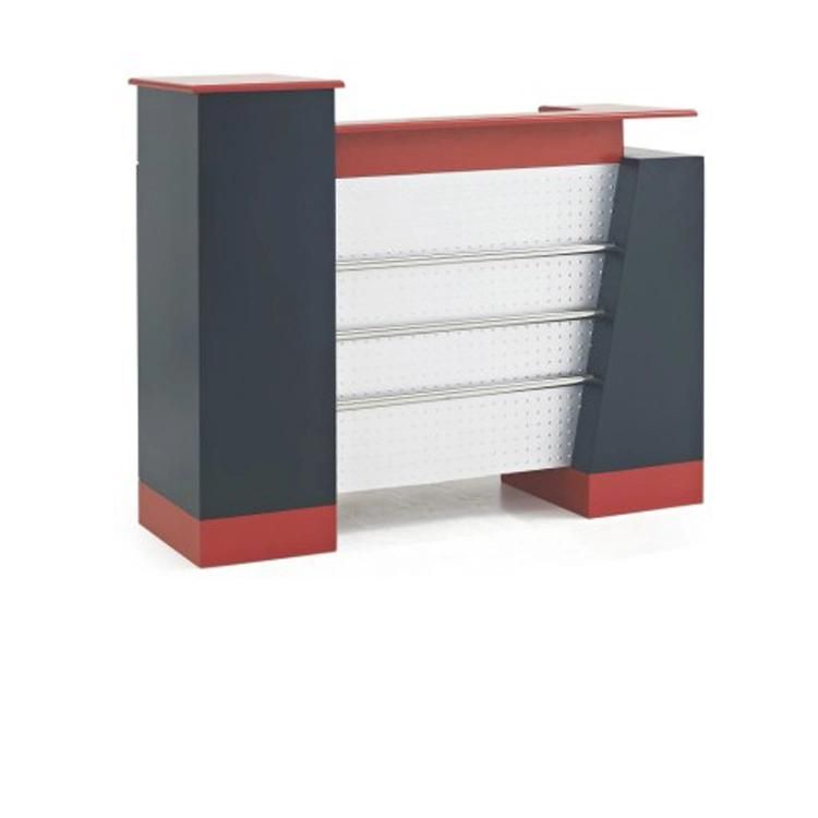 Hl-877 2021 Top Quality Mix Color Salon Reception Table Consult Table for Sale Cashier Desk Check-out Counter Checkstand
