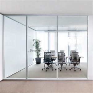 Modular Soundproof Easy Installation Office Glass Partition Wall