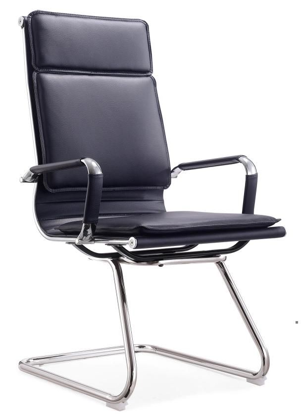 Factory Wholesale Metal Base Office Leather Staff Manager Computer Chairs