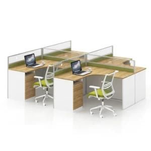 Space Saving Coworking Room Open Plan Cluster Workstation