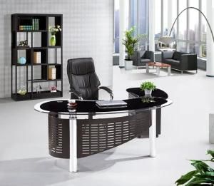 Glass Office Table Executive Table New Design Office Desk Modern Office Furniture 2019 Tempered Glass High Quality Desk