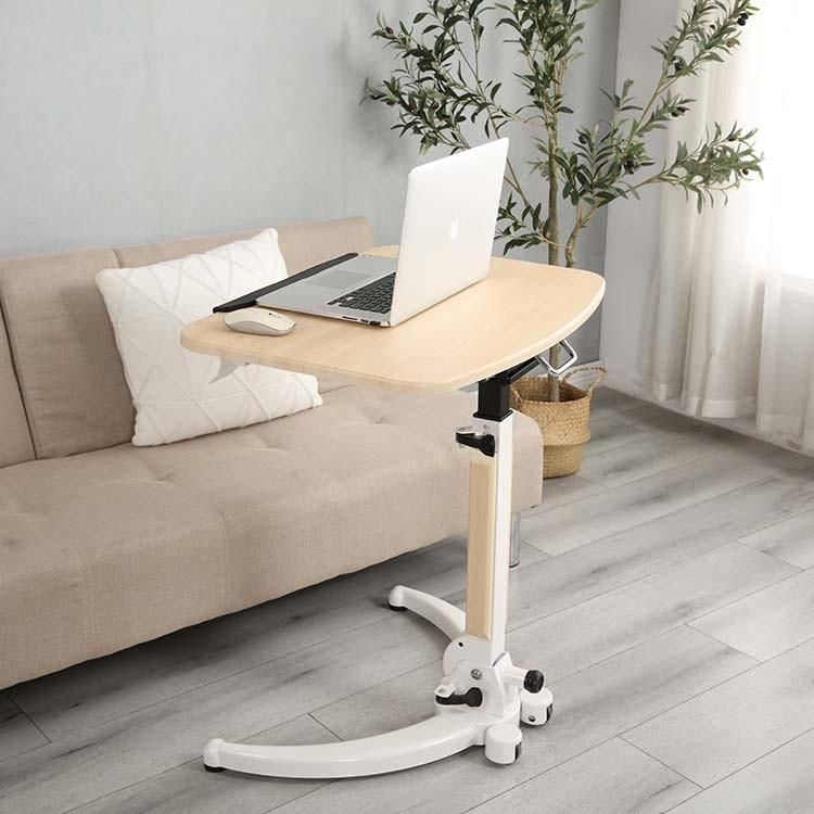 Pneumatic Height Adjustable Desk Manufacturers Sit-Stand Mobile Laptop Computer Desk