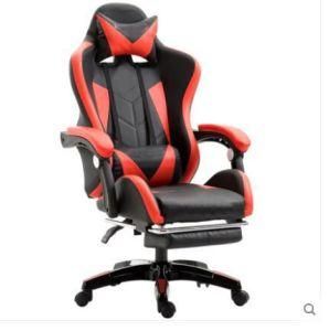Wholesale PU Leather Office Ergonomic Gaming Chair with Footrest
