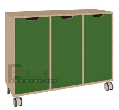 High Quality Educational Montessori Furniture School Wooden Kids Toy Cabinet