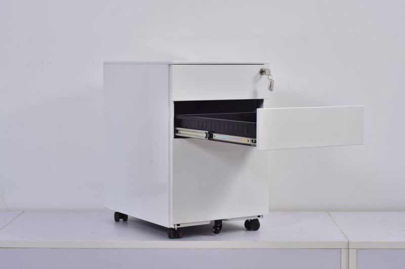Most Popular Living Room 3-Drawer Cabinet with Wheels