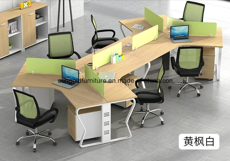 Office Furniture Y Shape Office Desk Wooden Office Workstation (SZ-WSB05)