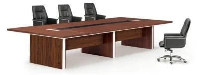 Modular White Conference Table for 10-12 Person (FOH-HD35-A)