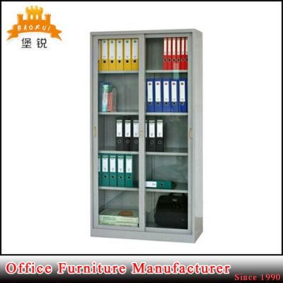 Cheap Customized Laboratory Office Glass Door Steel Filing Cabinet